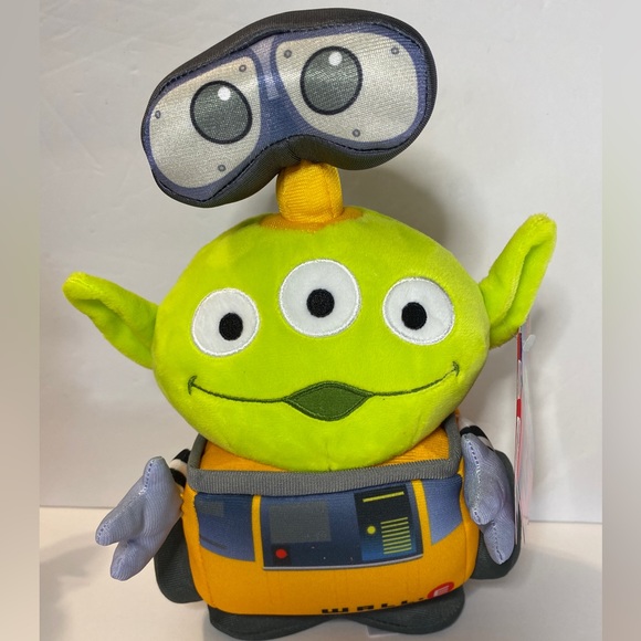 Disney Pixar Plush Alien Remix Limited Ed. Set (Merida,WallE, Anger,Nemo) Lot 4 - Picture 9 of 10